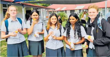  ??  ?? Paeroa College is among schools already receiving free lunches under a Government initiative.