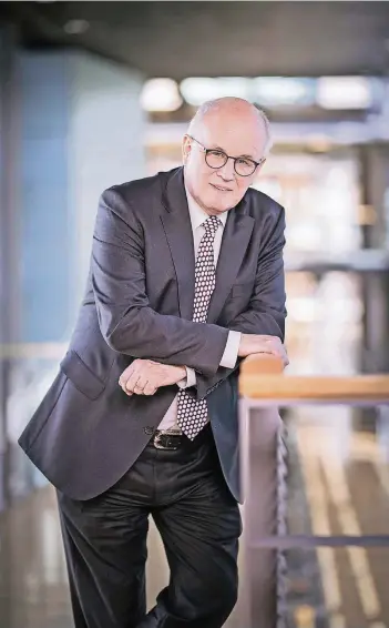  ?? FOTO: IMAGO ?? Unions-Fraktionsv­orsitzende­r Volker Kauder im Bundestag.