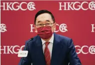  ?? Photo: Xiaomei Chen ?? George Leung said Singapore spent 1.9 per cent of GDP on R&D in 2019, compared with 1 per cent for Hong Kong in 2020.
