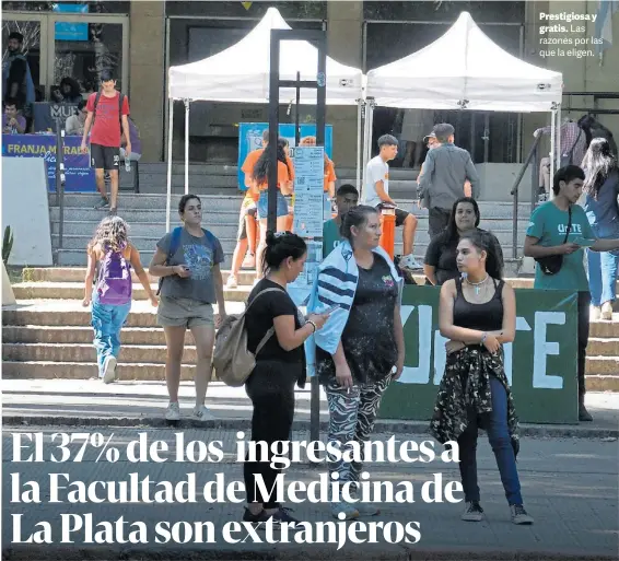  ?? ?? Prestigios­a y gratis. Las razones por las que la eligen.