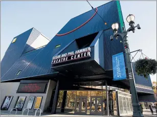  ?? STAFF FILE PHOTO ?? The Hammer Theatre Center in downtown San Jose will be operated by San Jose State, possibly through 2055, according to the terms of a new contract the university has signed with the city.