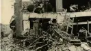  ??  ?? Айзенахски­й автомобиль­ный завод после бомбардиро­вки (1945 год)