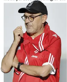  ?? GETTY ?? Maurizio Sarri, 60 anni, prima stagione alla Juve