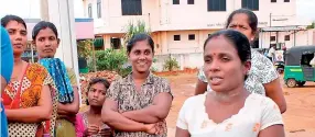  ??  ?? Mannar residents praise the EU for its work.