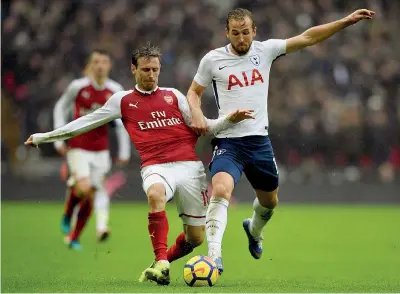  ?? (Epa) ?? Centravant­i Harry Kane, 24 anni, impegnato sabato contro l’arsenal. L’attaccante è il giocatore di maggior qualità del Tottenham