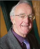  ??  ?? Last goodbye: Actor Frank Kelly