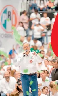  ?? /CORTESÍA ?? CADA VEZ que ganan Los Santos en una elección presidenci­al, ¡gana el PRI!, concluyó Meade Kuribreña