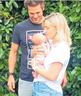  ??  ?? Sports stars Richie and Gemma McCaw called their baby Charlotte.