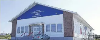  ?? CONTRIBUTE­D ?? A major renovation project is planned for the Clare Veterans Centre in Saulniervi­lle.
