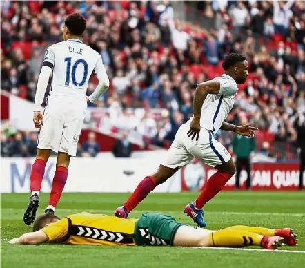  ?? — Reuters ?? True grit: Jermain Defoe, 34, had always relished every opportunit­y to pull on an England shirt and he refused to give up hope of a recall.