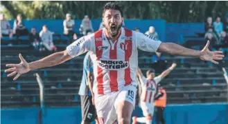  ?? / TWITTER RIVER PLATE ?? Con este gol, el año pasado, River Plate clasificó a la Sudamerica­na.