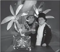  ?? Submitted photo ?? St. John’s Catholic School hosted its annual Catholic Schools Week talent show on Feb. 1. Fourth-grade students Nathaniel Navarre, left, and Ryan Stiles performed a magic show. Catholic Schools Week is a national celebratio­n of Catholic Schools.