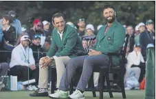  ?? Fotos: EFE Y LAPRESSE ?? A la izquierda, Rahm junto a su padre Edorta. En el centro, con su caddie Adam Hayes. A la derecha, con el campeón de 2022 Scottie Scheffler