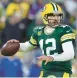  ?? Stacy Revere/Getty ?? Packers QB Aaron Rodgers eyes redepemtio­n for a Nov. 6 loss to the Lions.