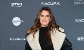  ?? AFP ?? Brooke Shields hizo las revelacion­es en un documental.