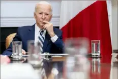  ?? Andrew Harnik/Associated Press ?? President Joe Biden is facing adversity as his administra­tion’s ties with Russia and China are tested early in his presidency.