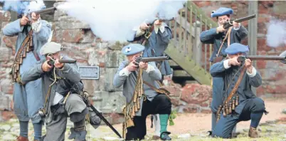  ?? Picture: Kris Miller. ?? A re-enactment of the Marquis of Montrose 1640’s campaign.