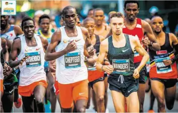  ?? –DR ?? Le coureur suisse a presque tenu la cadence de Joshua Cheptegei, star montante de la discipline.