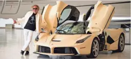  ?? BARRETT-JACKSON
COURTESY OF ?? Van Halen frontman Sammy Hagar's one-of-one 2015 Ferrari LaFerrari can be seen at the 2024 Barrett-Jackson Auction Jan. 20-28 in Scottsdale.