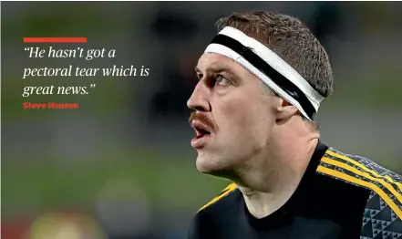  ?? GETTY IMAGES ?? Scans have revealed Chiefs lock Brodie Retallick could be back in action for the Super Rugby playoffs.
