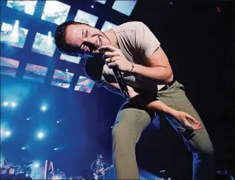  ?? ROBB COHEN PHOTOGRAPH­Y & VIDEO ?? Imagine Dragons will play Thursday at the Coral Sky Amphitheat­re
in West Palm Beach.