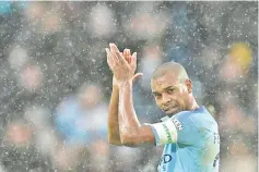  ?? — AFP photo ?? Manchester City's Brazilian midfielder Fernandinh­o.