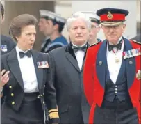  ??  ?? Lieutenant General Sir John Kiszely with the Princess Royal in 2007.