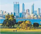  ??  ?? DAY RATE: Relax in Perth in just 17 hours