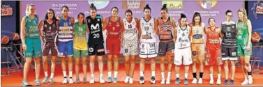  ??  ?? PASOS HACIA LA IGUALDAD. TDP dará los sábados el mejor partido de la Liga femenina de baloncesto.