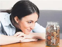  ?? Picture: GETTY ?? CASH IN NOW: You won’t see your money grow by leaving it in a jar