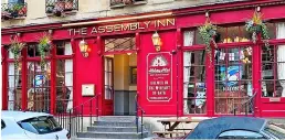  ?? ?? The Assembly Inn on Alfred Street in Bath was burgled this week