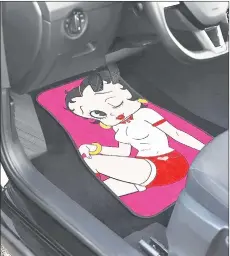  ?? ?? Floor mats protect your car ’s floor interior from dirt, water, and other debris. You can accessoris­e to suit your style.