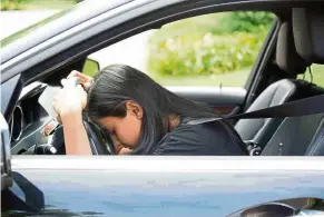  ??  ?? Falling asleep at the wheel is clearly dangerous, but being sleepy affects your ability to drive safely. — 123rf.com