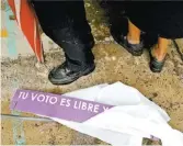  ?? HÉCTOR TÉLLEZ/ARCHIVO ?? Mañana, las elecciones en el Edomex.