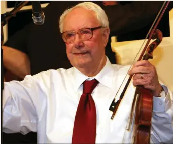  ?? John Reidy Photo by ?? The late Kiskeam fiddle player, Maurice O’Keeffe, will be the subject of Máire O’Keeffe’s lecture in the latest Handed Down instalment at Scartaglin Heritage Centre on Saturday night at 8pm sharp.