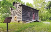  ??  ?? Visit Griffin House, a preserved early 19th century home, set on a hilltop overlookin­g the beautiful Dundas Valley.