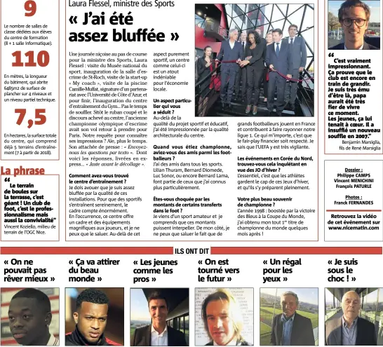  ?? Photos : Franck FERNANDES ?? Retrouvez la vidéo de cet événement sur www.nicematin.com