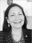  ?? RUSSELL CONTRERAS THE ASSOCIATED PRESS ?? Deb Haaland, of Pueblo of Laguna, is one of the first two Indigenous women ever elected to Congress.