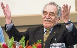  ?? — AFP ?? Colombian writer Gabriel Garcia Marquez.