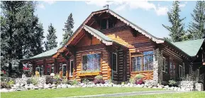  ?? — JASPER PARK LODGE FILES ?? The Outlook Cabin in Jasper, Alberta, is the rumoured site of Prince Harry and Meghan Markle’s honeymoon.