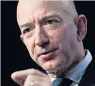  ??  ?? SMEARED Jeff Bezos