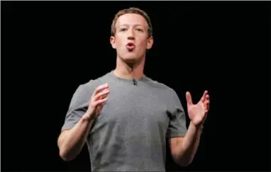  ?? MANU FERNANDEZ — THE ASSOCIATED PRESS FILE ?? On Thursday, Facebook CEO Mark Zuckerberg said that Facebook will provide the contents of 3,000 ads bought by a Russian agency to congressio­nal investigat­ors.