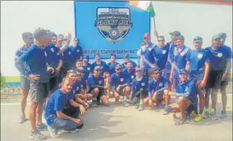  ?? SOURCED ?? The IAF Glory Run participan­ts in Lucknow on Thursday.