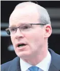  ??  ?? Clarity: Simon Coveney