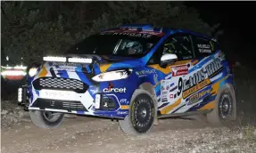  ?? ?? Hopes: British Rally Championsh­ip Junior winner Eamonn Kelly