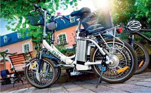  ??  ?? On yer bike: Subsidy schemes in European countries have successful­ly encouraged people to try e-bikes.