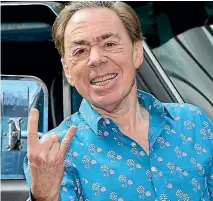  ?? GARETH CATTERMOLE ?? Andrew Lloyd Webber is a self-described perfection­ist.