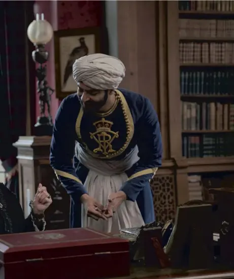  ??  ?? Karim, which has been brought to the big screen in the new film Victoria and Abdul, out this month