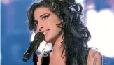  ??  ?? Asif Kapadia’s 2015 documentar­y on the life and death of Amy Winehouse offers plenty of food for thought.