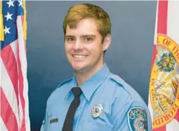  ?? COURTESY ?? Austin Duran, an Apopka firefighte­r died after being severely injured at work.